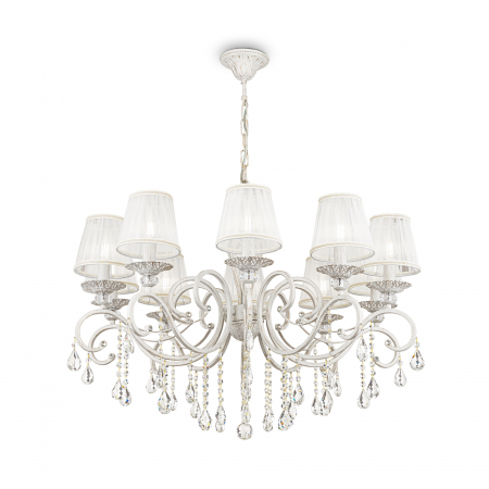 Lustre Living - Candelabru Grace ARM247-10-G, 10xE14, alb+auriu, IP20, Maytoni