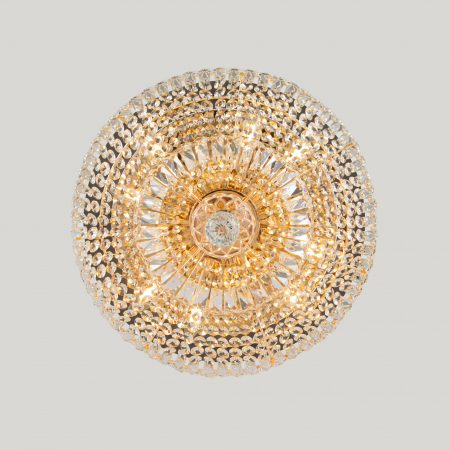 Candelabru Basfor DIA100-CL-12-G, 12xE14, auriu+transparent, IP20, Maytoni [3]