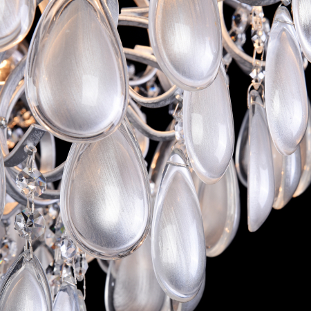 Produse - Candelabru Chabrol MOD056PL-04S, 4xE14, argintiu+transparent, IP20, Maytoni