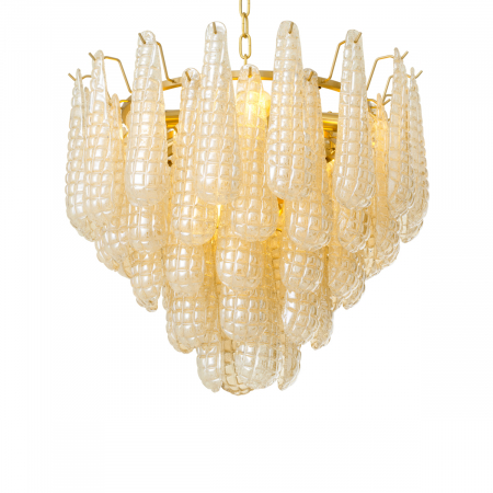 Produse -   Candelabru Chaves S din sticlă de culoare champagne 118752 EICHHOLTZ