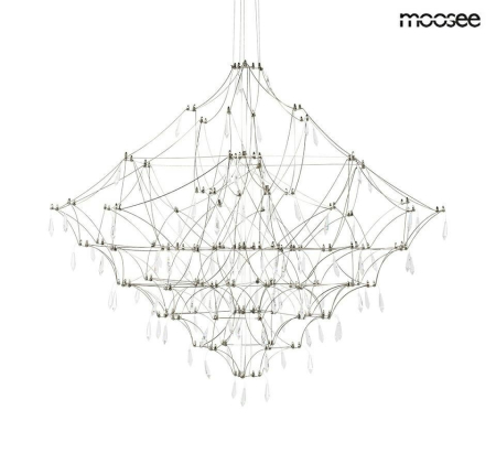 Candelabre - Candelabru Constelation, Oțel Periat - Moosee
