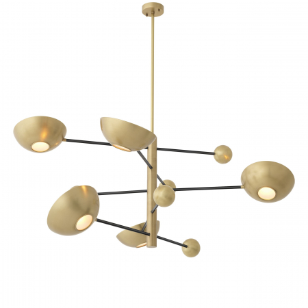   Candelabru Salinas finisaj din alamă antică 115245 EICHHOLTZ [3]