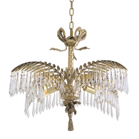   Candelabru Hildebrandt S finisaj din alamă vintage 112272N EICHHOLTZ [1]