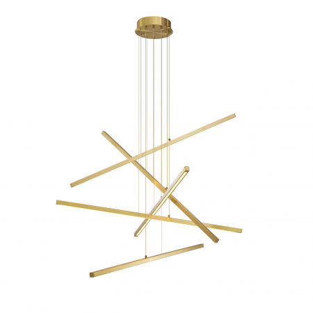   Candelabru Kimpton finisaj din alamă antică 113507 EICHHOLTZ [2]