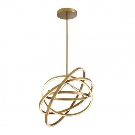 Lustre -   Candelabru Cassini finisaj din alamă antică 113170 EICHHOLTZ