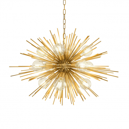 Lustre -   Candelabru Boivin finisaj din alamă mată 110207 EICHHOLTZ