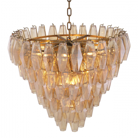   Candelabru Benini S finisaj din alamă antică 115167 EICHHOLTZ [2]