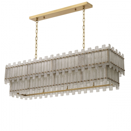   Candelabru Caprera rectangular finisaj din alamă antică 115819 EICHHOLTZ [1]