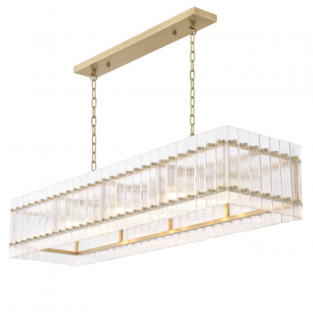   Candelabru Ruby rectangular finisaj din alamă antică 114386 EICHHOLTZ [3]
