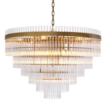 Lustre -   Candelabru East Single finisaj din alamă antică 115366 EICHHOLTZ