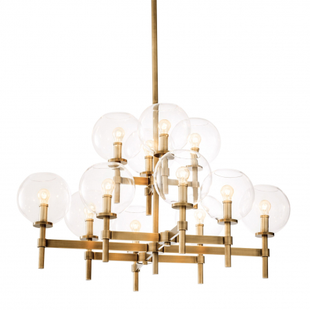 Lustre -   Candelabru Jade L finisaj din alamă antică 112642 EICHHOLTZ