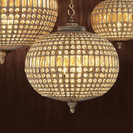   Candelabru Kasbah Oval S finisaj din alamă antică 106267 EICHHOLTZ [5]
