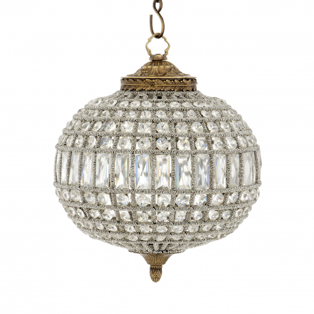 Lustre -   Candelabru Kasbah Oval S finisaj din alamă antică 106267 EICHHOLTZ