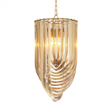 Promotii -   Candelabru Murano culoare șampanie ø 35 x H. 65 cm 111905 EICHHOLTZ