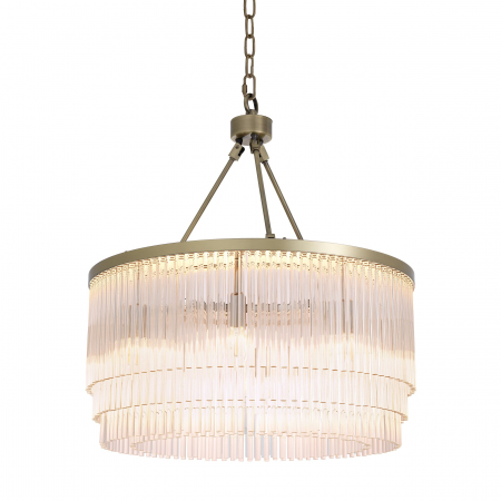 Promotii -   Candelabru Hector S finisaj din alamă periată ușoară 114396 EICHHOLTZ