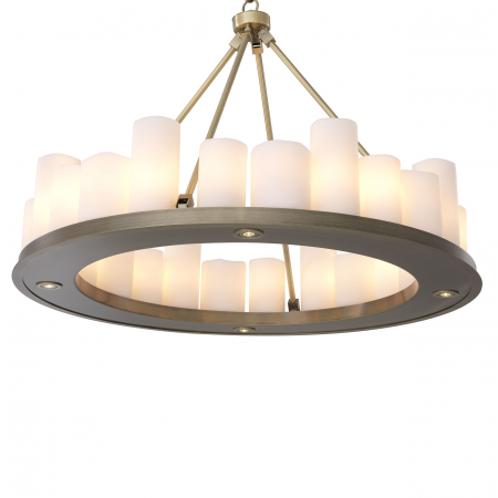   Candelabru Commodore ø 90 cm finisaj din alamă periată deschisă 114952 EICHHOLTZ [3]