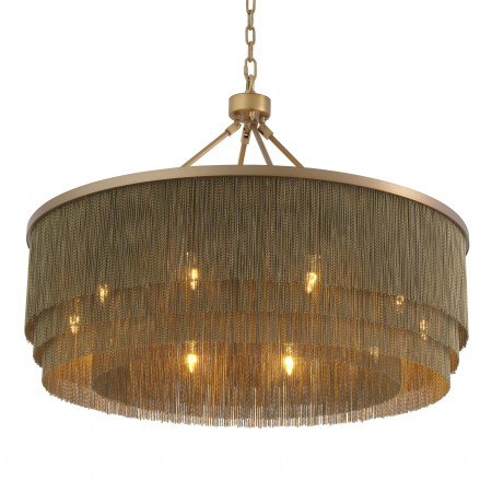 Lustre -   Candelabru Tissot L finisaj din alamă antică 115911 EICHHOLTZ