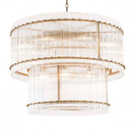 Lustre -   Candelabru Ruby L finisaj din alamă antică 112270 EICHHOLTZ