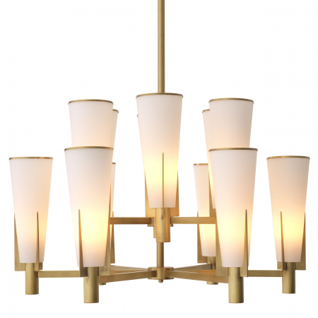  Candelabru Dino Double finisaj din alamă antică 115496 EICHHOLTZ [1]