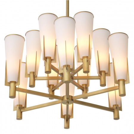   Candelabru Dino Double finisaj din alamă antică 115496 EICHHOLTZ [3]