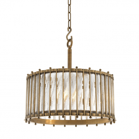 Lustre -   Lanternă Tiziano Single finisaj din alamă antică 111132 EICHHOLTZ