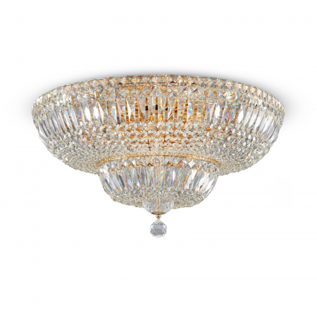 Candelabru Basfor DIA100-CL-16-G, 16xE14, auriu+transparent, IP20, Maytoni [2]