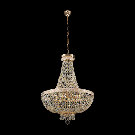 Candelabru Bella DIA750-TT50-WG, 8xE14, auriu+transparent, IP20, Maytoni [2]