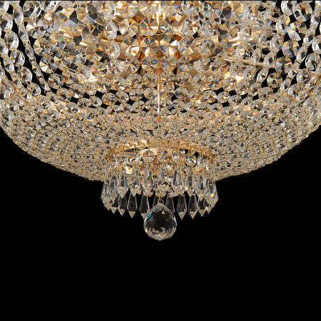 Candelabru Bella DIA750-TT50-WG, 8xE14, auriu+transparent, IP20, Maytoni [6]