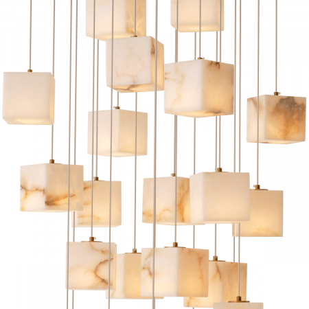   Candelabru Duboce finisaj din alamă antică 117364 EICHHOLTZ [3]