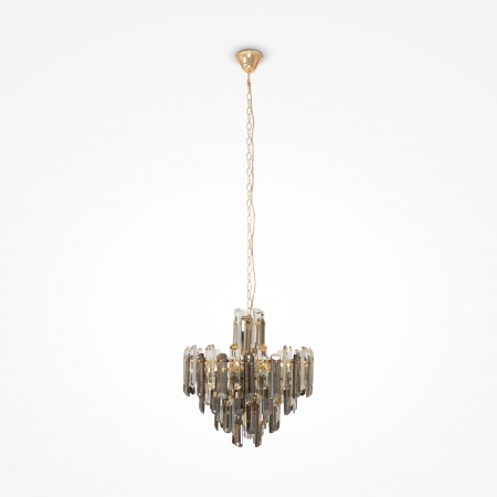 Produse - Candelabru Flare DIA200PL-06G, 6xE14, auriu+transparent, IP20, Maytoni