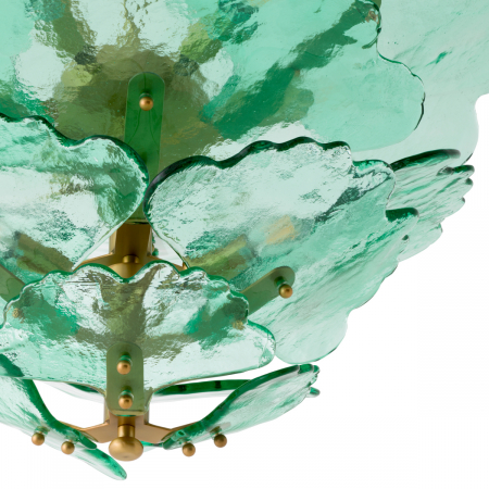   Candelabru Florina din sticlă verde 118404 EICHHOLTZ [4]