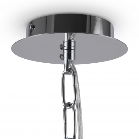 Candelabru Gelid MOD184-PL-04-CH, 4xE27, crom+transparent, IP20, Maytoni [3]