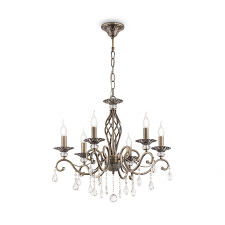 Candelabru Grace RC247-PL-06-R, 6xE14, arama+bej, IP20, Maytoni [2]