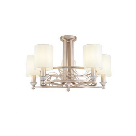 Candelabre - Candelabru Vittoria H004CL-05BG, 5xE14, crem+alb, IP20, Maytoni