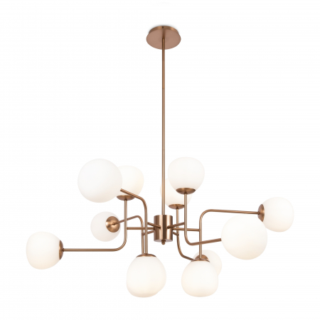 Produse - Candelabru Erich MOD221PL-12G, 12xE14, alb+auriu, IP20, Maytoni