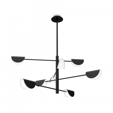 Iluminat - Candelabru Mollis MOD126PL-08B, 8xG9, negru, IP20, Maytoni