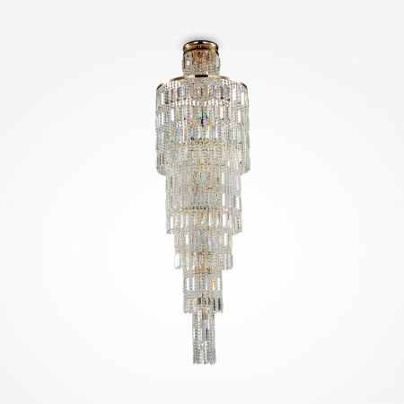 Candelabre - Candelabru Niagara DIA003-PT50-G, 16xE14, auriu+transparent, IP20, Maytoni