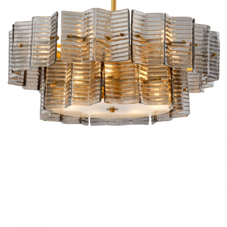 Promotii -   Candelabru Silvano din sticlă fumurie 119341 EICHHOLTZ