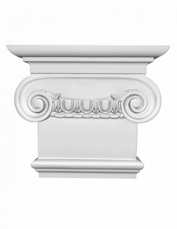 Produse - Capitel pilastru din poliuretan PL258R - 18.9x21.4x6.4 cm