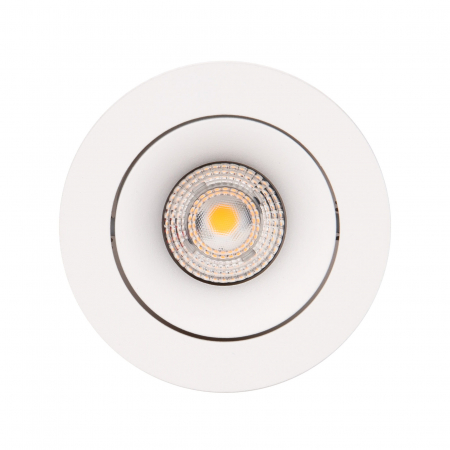 Carcasa alba ajustabila spot Jeso Ø 10,5 cm din metal, H0117 - Maxlight [3]