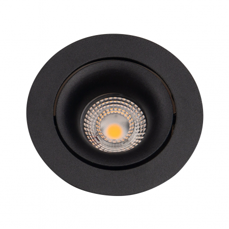 Carcasa neagra ajustabila spot Jeso Ø 10,5 cm din metal, H0118 - Maxlight [2]