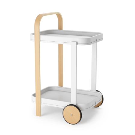 Produse - Cărucior de Servire Bellwood 44x53x80 cm, Lemn - Umbra