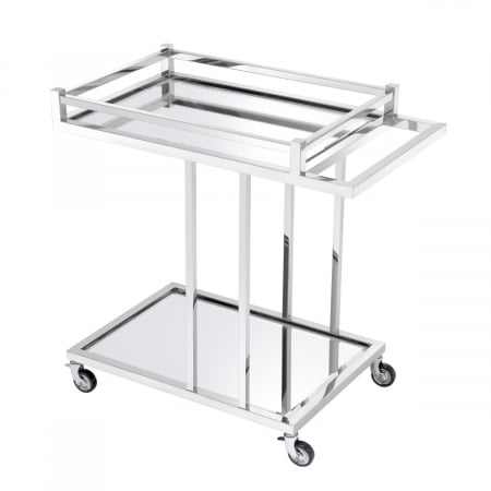   Carucior mobil Beverly Hills inoxidabil lustruit 104872 EICHHOLTZ [3]
