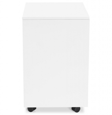 Casetiera alba metal cu 3 sertare OFFICIO 40x52 cm cu incuietoare, OA00130WH - Kokoon [4]