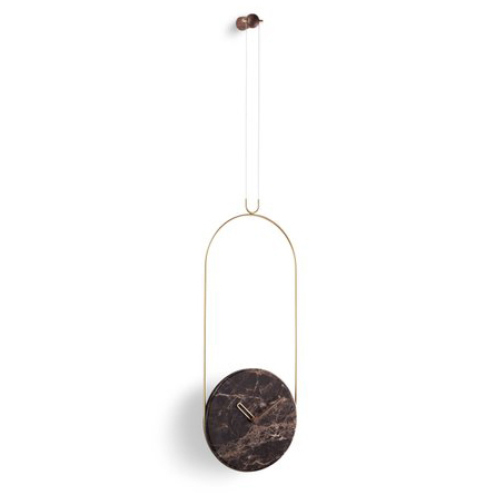 Ceas decorativ lux Colgante marmura EMPERADOR/SAHARA NOIR, COLGG0ME - NOMON [0]