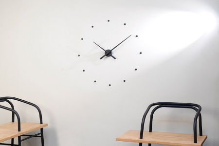 Ceas decorativ perete Oj Ø80 cm stil minimalist, diverse culori, R010 - NOMON [1]