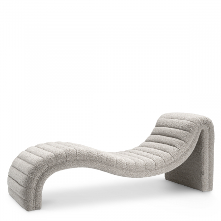 Produse -   Chaise Longue Pioneer bouclé gri 116132 EICHHOLTZ