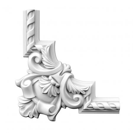 Produse - Chenar decorativ din poliuretan CR707B - 27.3x26.5x3.5 cm