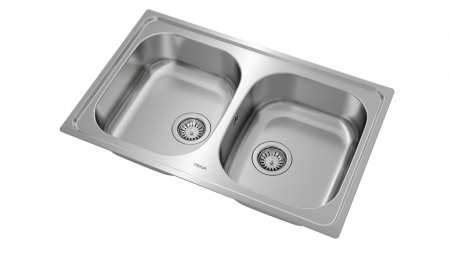 Chiuveta bucatarie 2 cuve inox  UNIVERSE 2B 80 -Teka [1]