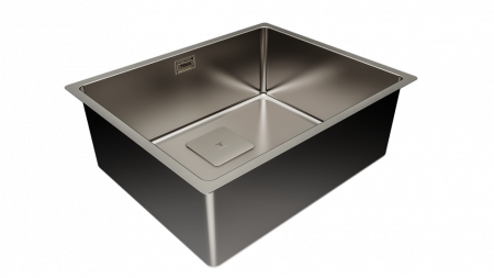 Chiuveta bucatarie gri inchis din inox  FLEXLINEA RS15 50.40 TITANIUM -Teka [3]